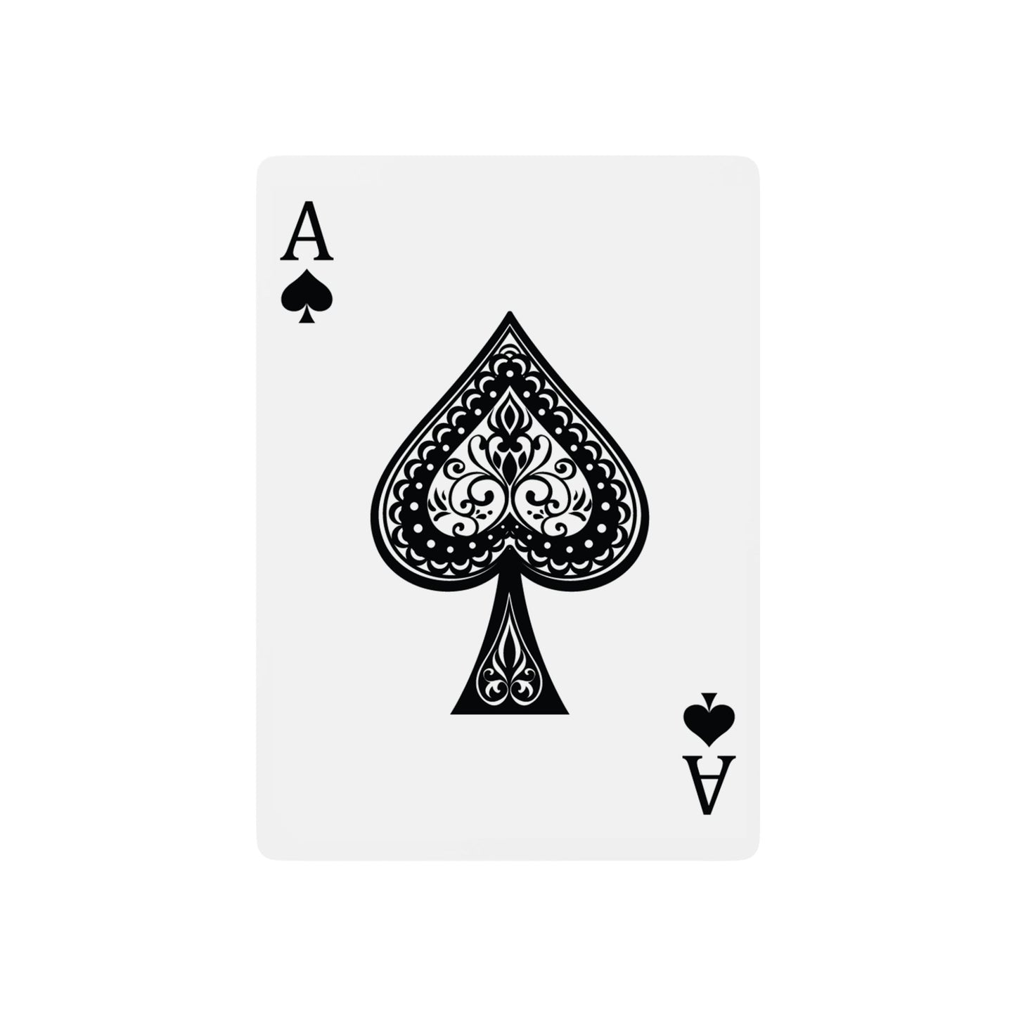 Artistic Playing Cards, Unique Card Game Set, Poker Gift, Decorative Cards, Tree of Life Inspired, Ace of Spades Design