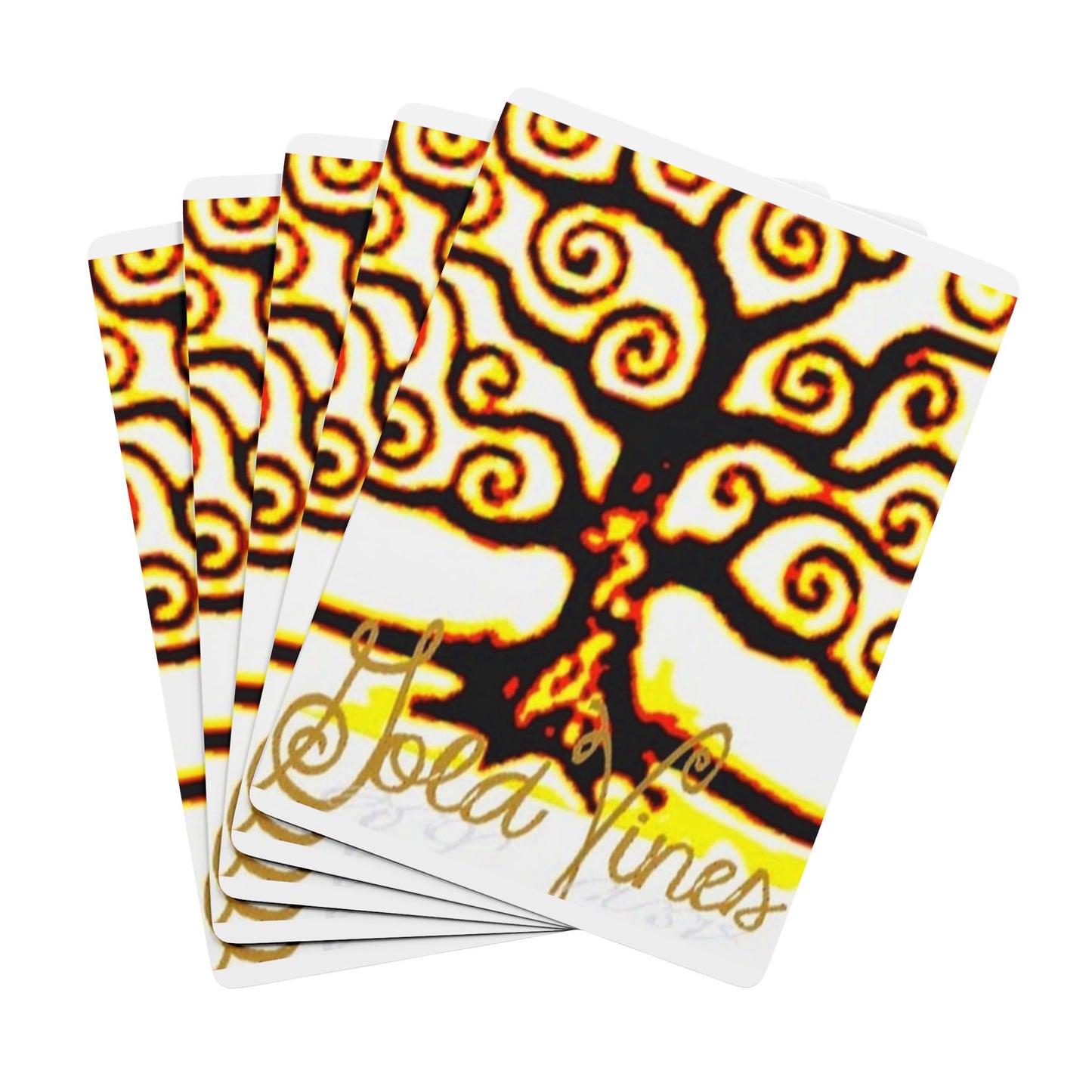 Artistic Playing Cards, Unique Card Game Set, Poker Gift, Decorative Cards, Tree of Life Inspired, Ace of Spades Design