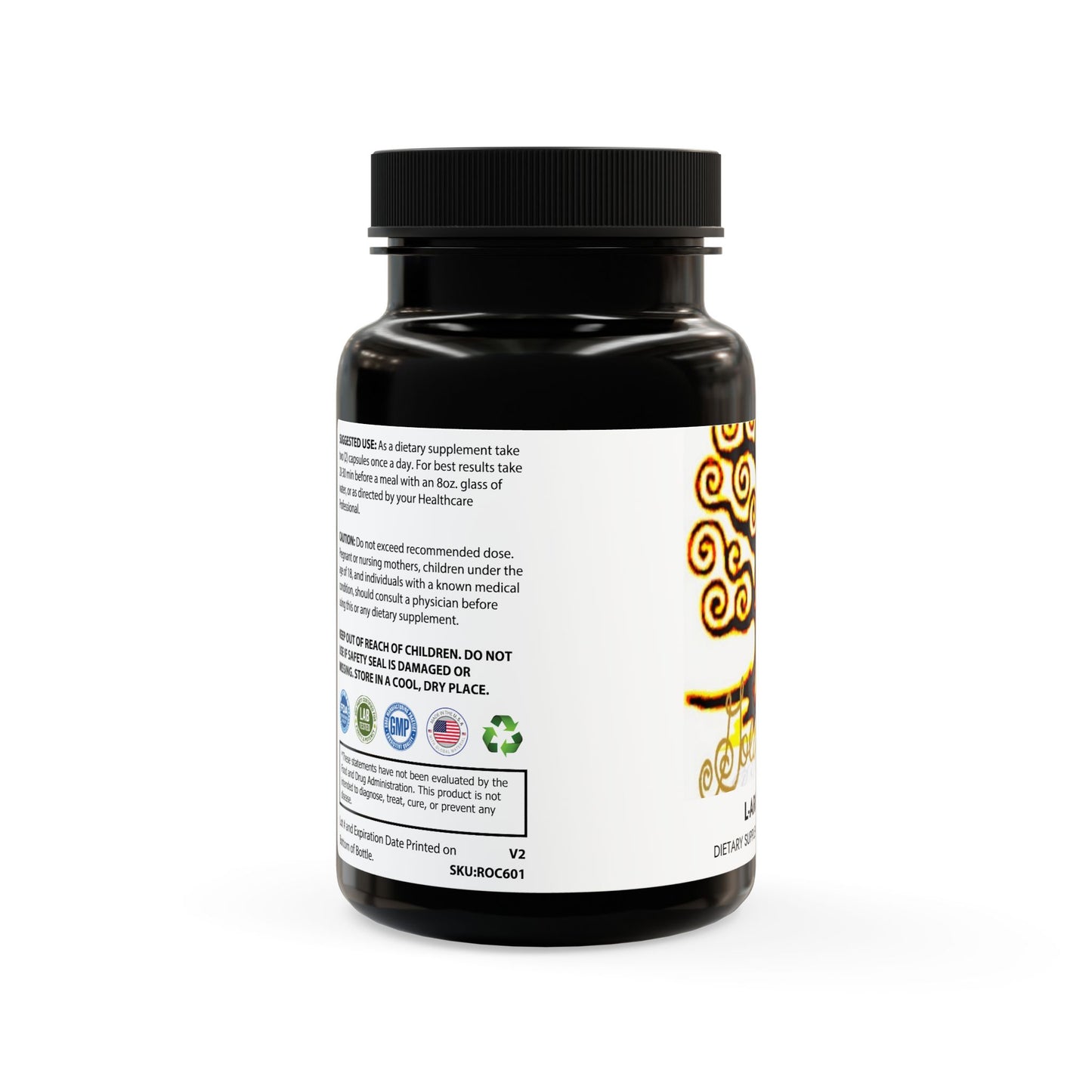L-Arginine Supplement (60 Capsules)